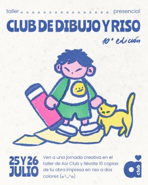Club de dibujo y risografía